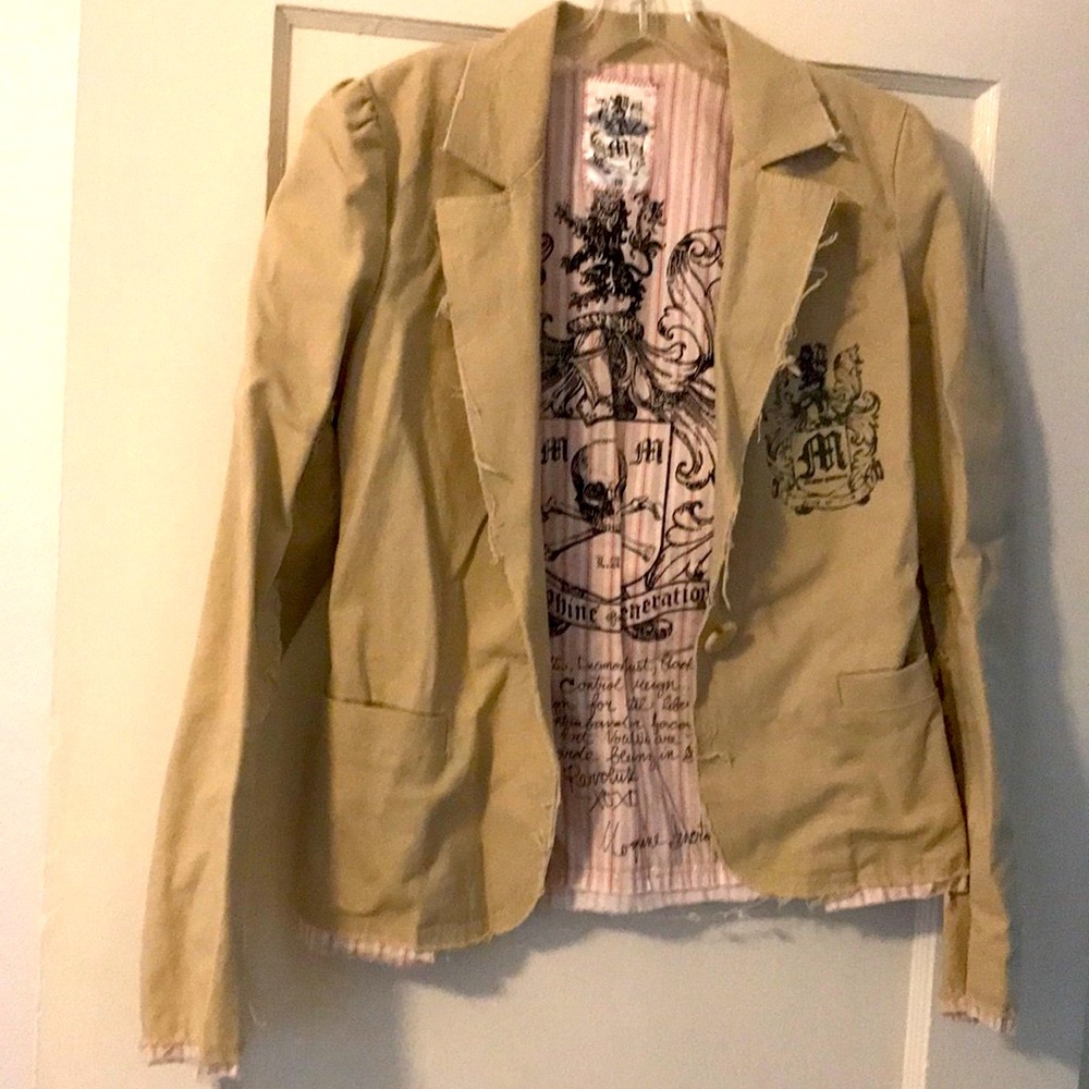 Morphine Generation Designer Blazer - image 1